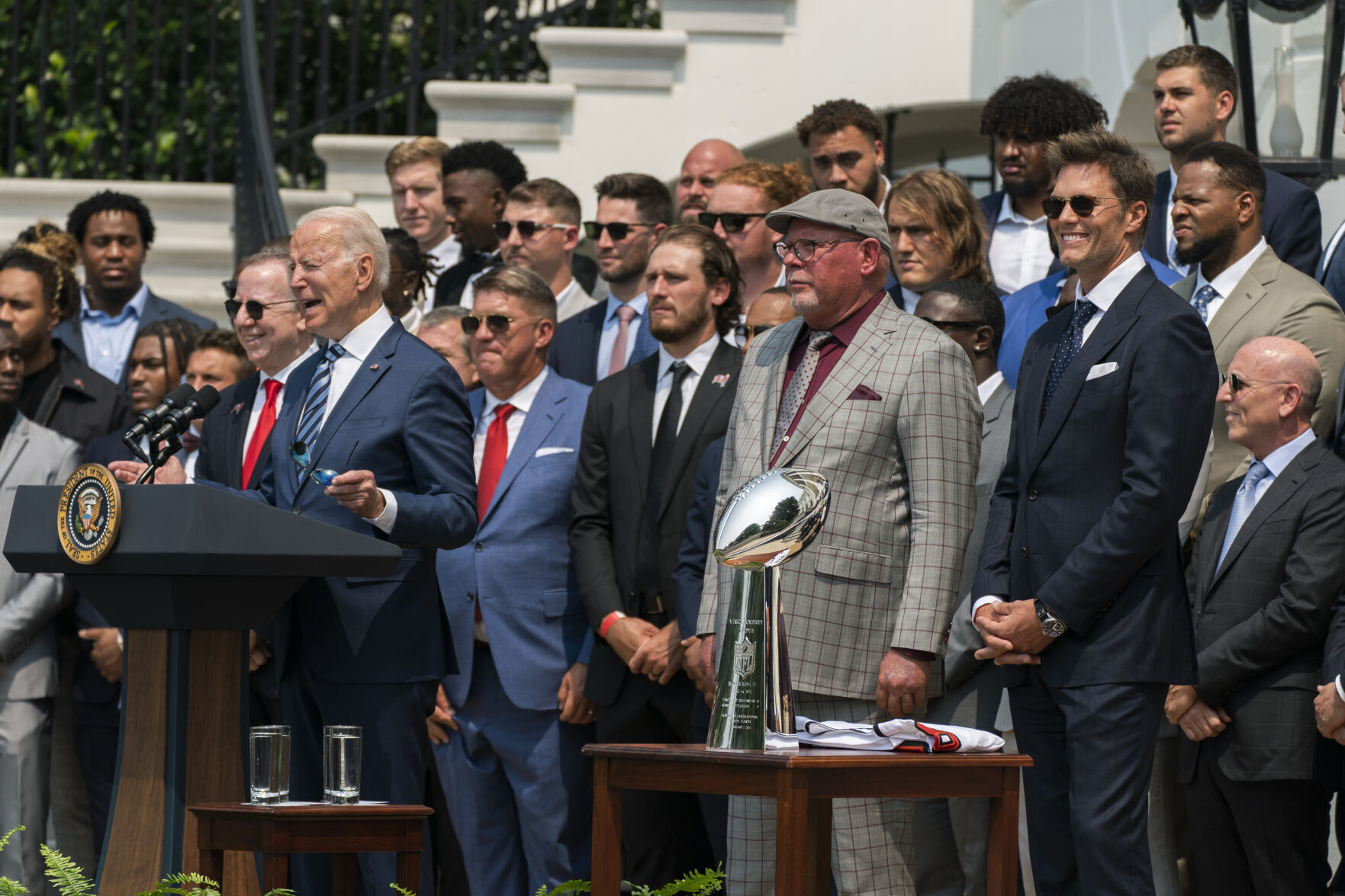 Biden Buccaneers Football